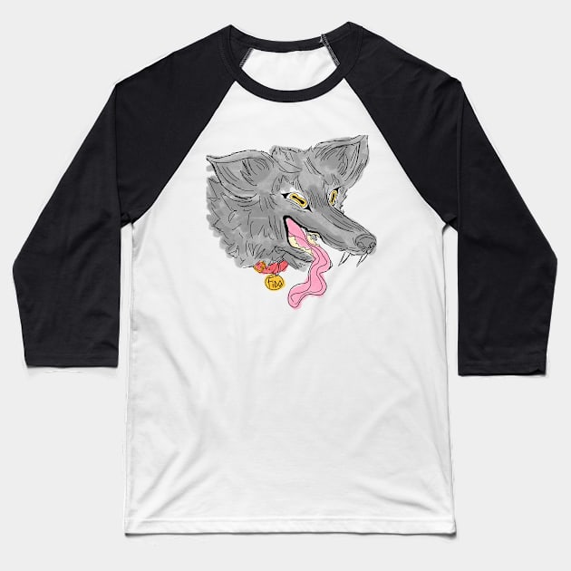 Pup Pup Baseball T-Shirt by Raspberry Rave